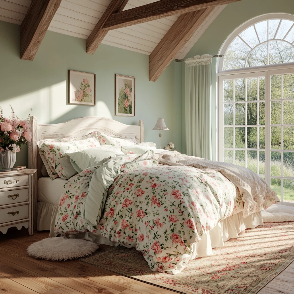 cozy cottage bedroom farmhouse style 78