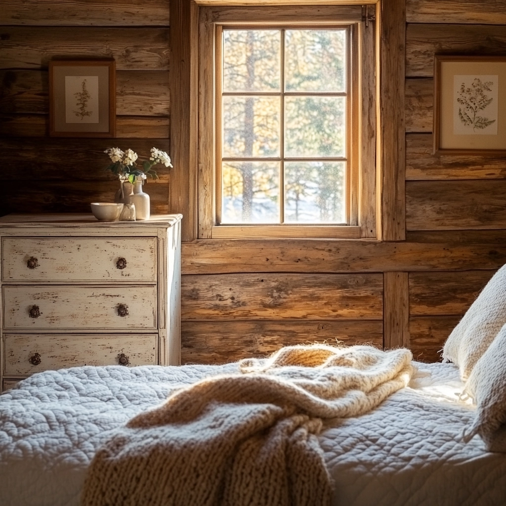 cozy cottage bedroom farmhouse style 9
