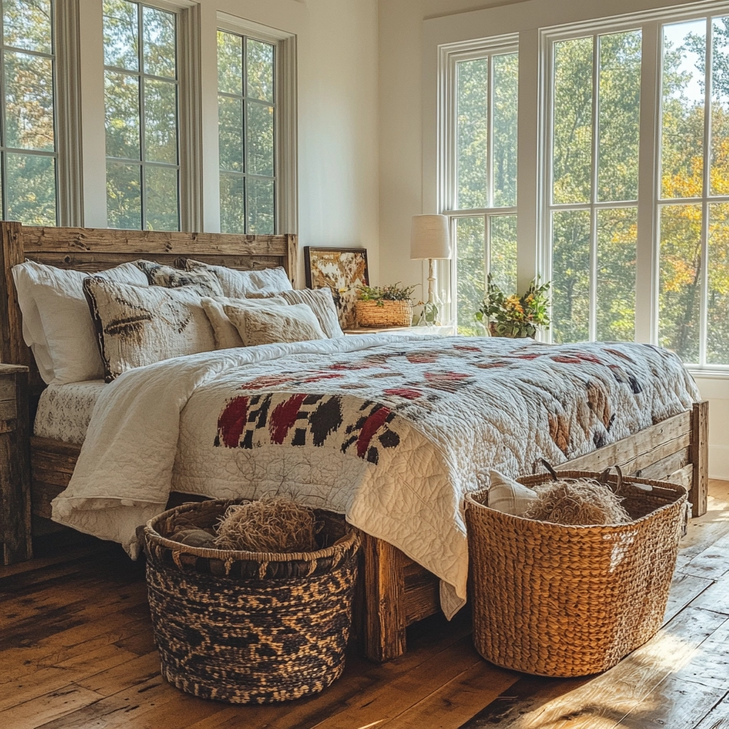cozy farmhouse bedroom 2