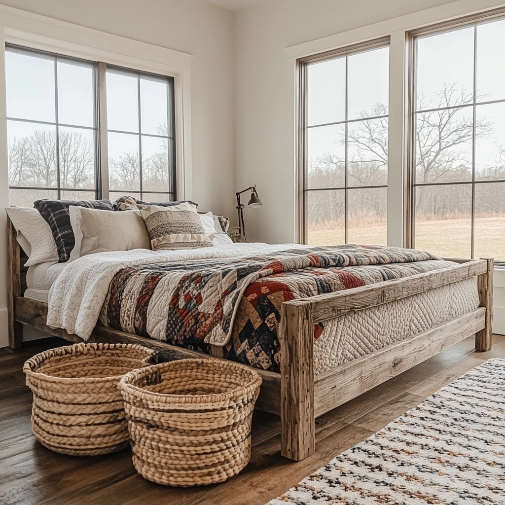 cozy farmhouse bedroom 4