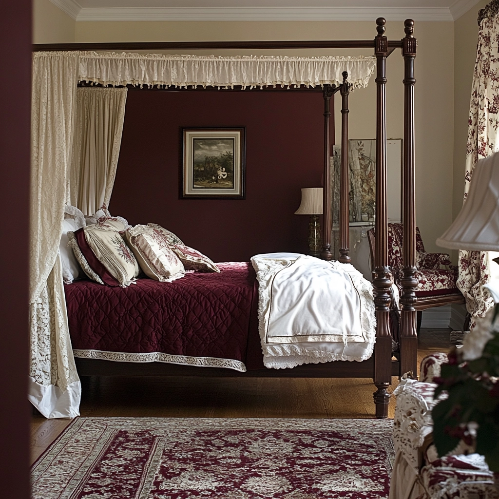 cozy farmhouse bedroom 49