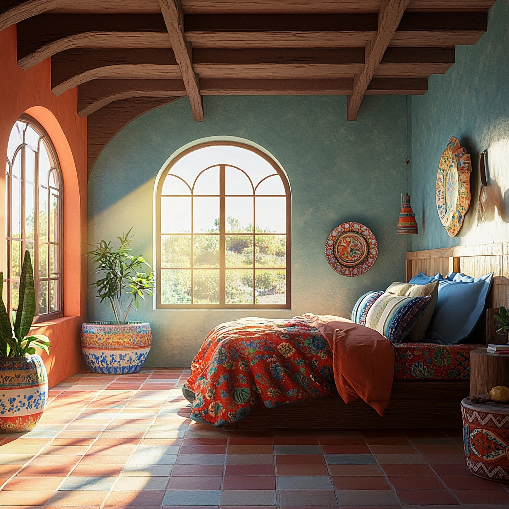 cozy farmhouse bedroom 59