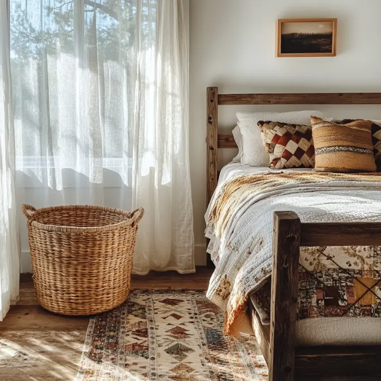cozy farmhouse bedroom ideas 1