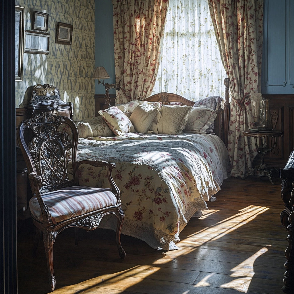 cozy farmhouse bedroom ideas 18