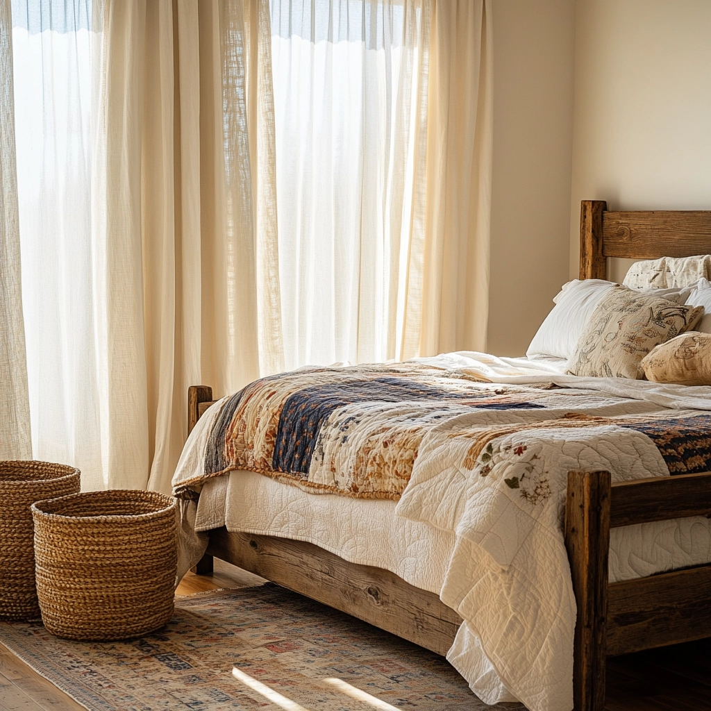 cozy farmhouse bedroom ideas 2