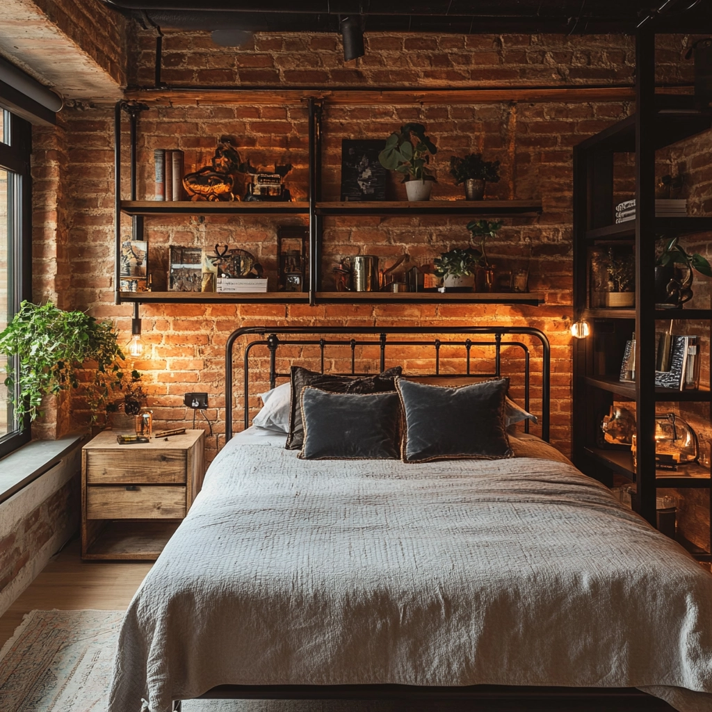 cozy farmhouse bedroom ideas 23