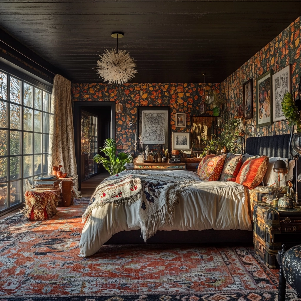 cozy farmhouse bedroom ideas 34