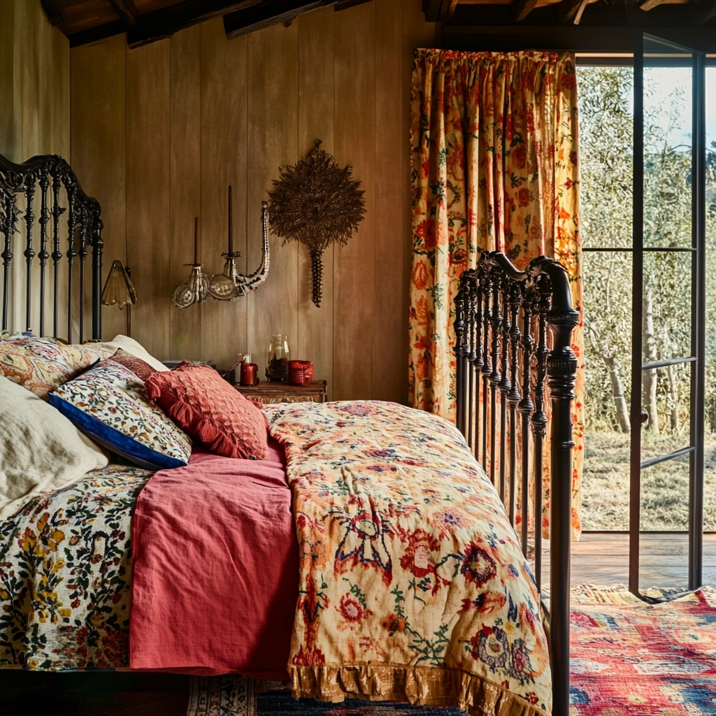 cozy farmhouse bedroom ideas 35