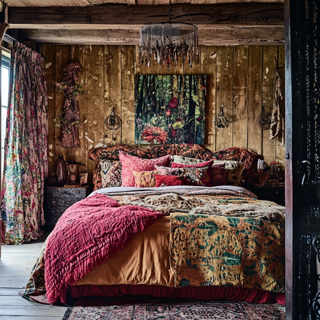cozy farmhouse bedroom ideas 36