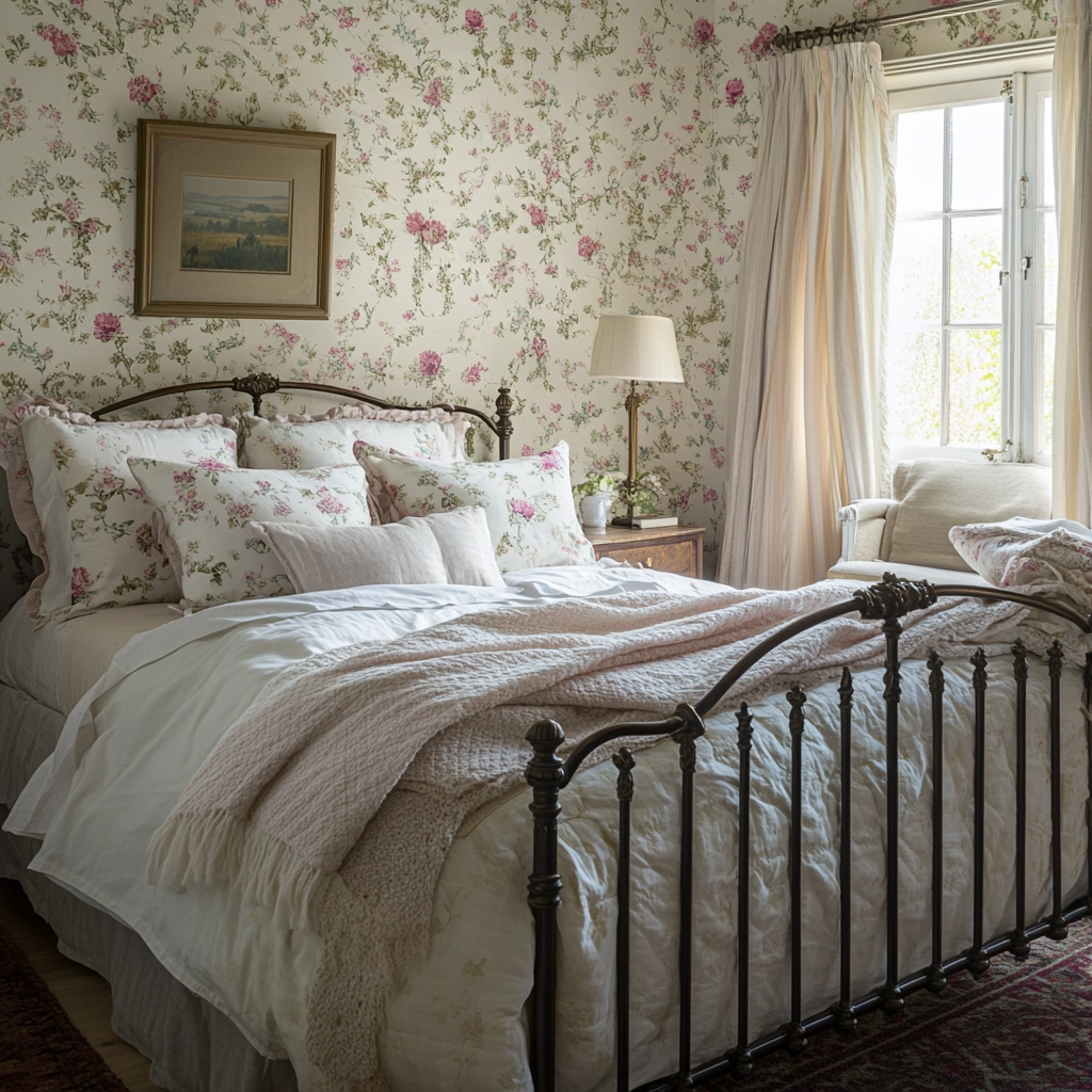 cozy farmhouse bedroom ideas 37