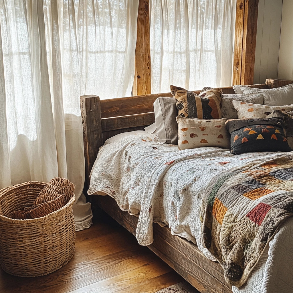 cozy farmhouse bedroom ideas 4