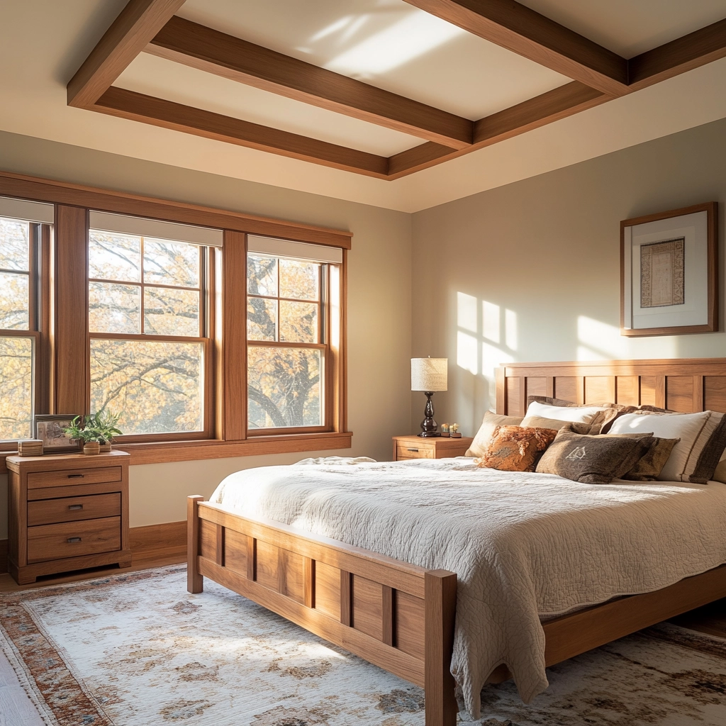 cozy farmhouse bedroom ideas 57