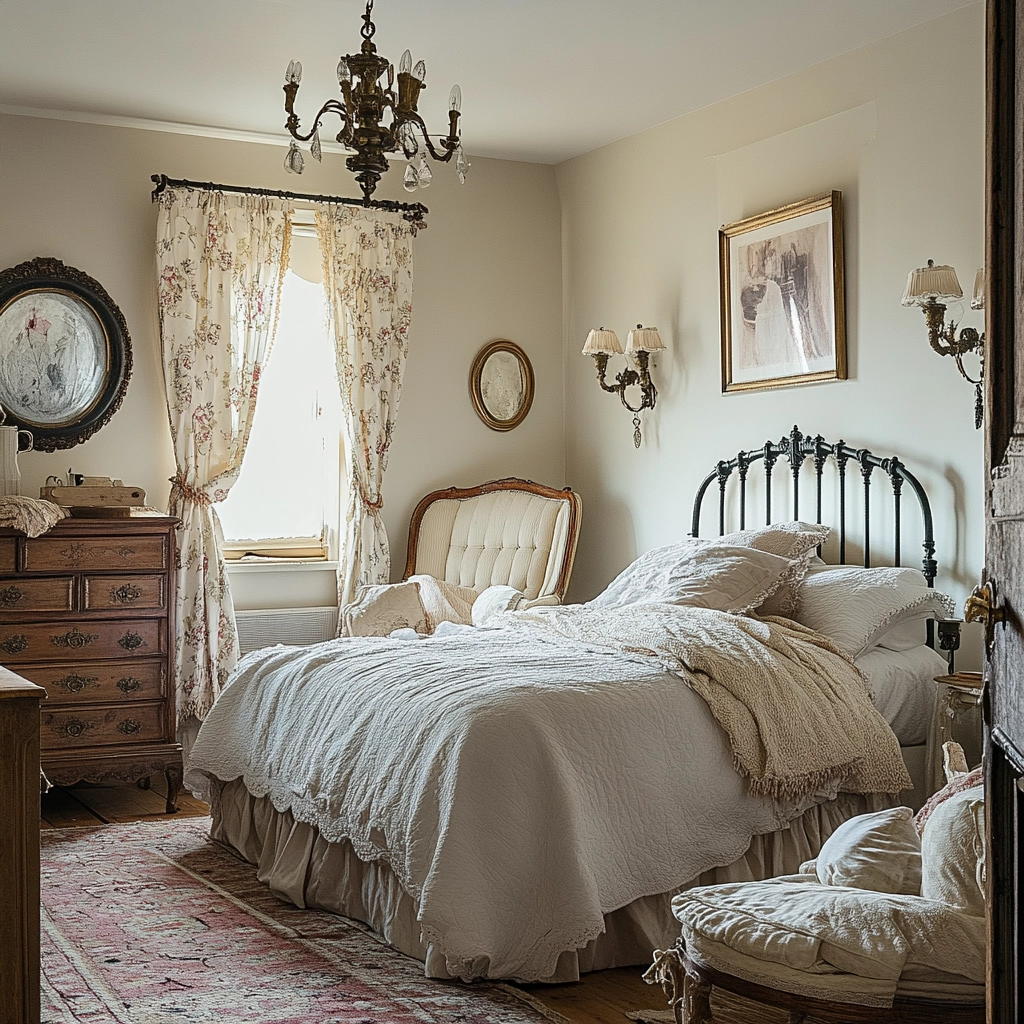 cozy farmhouse bedroom ideas 71