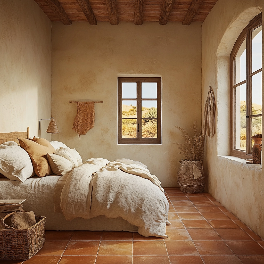 cozy farmhouse bedroom ideas 76