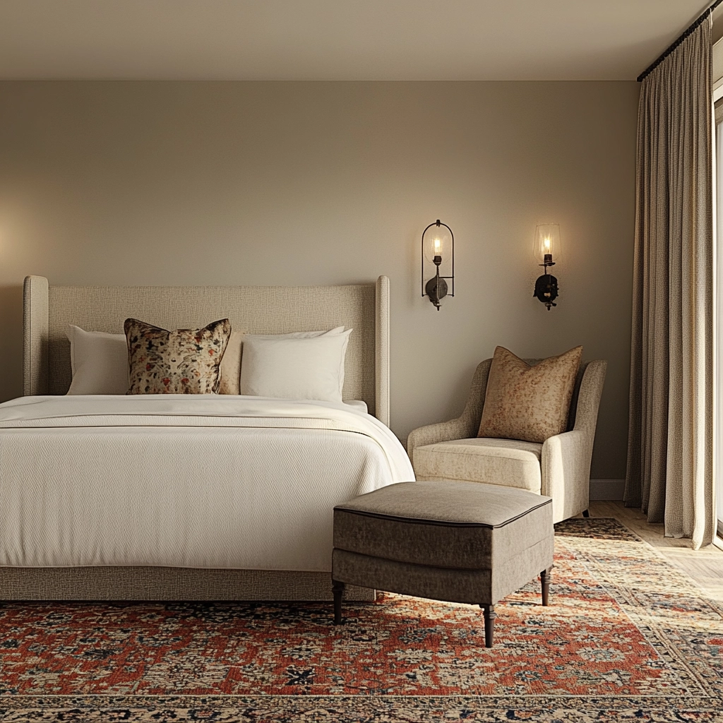 cozy farmhouse bedroom ideas 78