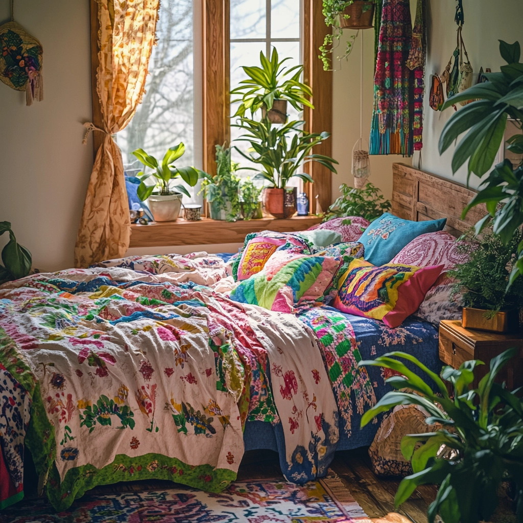 cozy farmhouse bedroom ideas 9