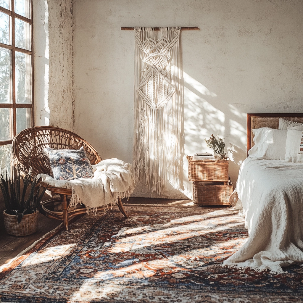 cozy farmhouse bedroom ideas romantic 11