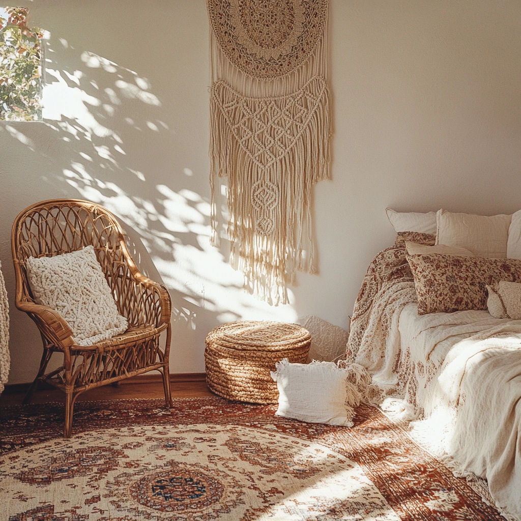 cozy farmhouse bedroom ideas romantic 12