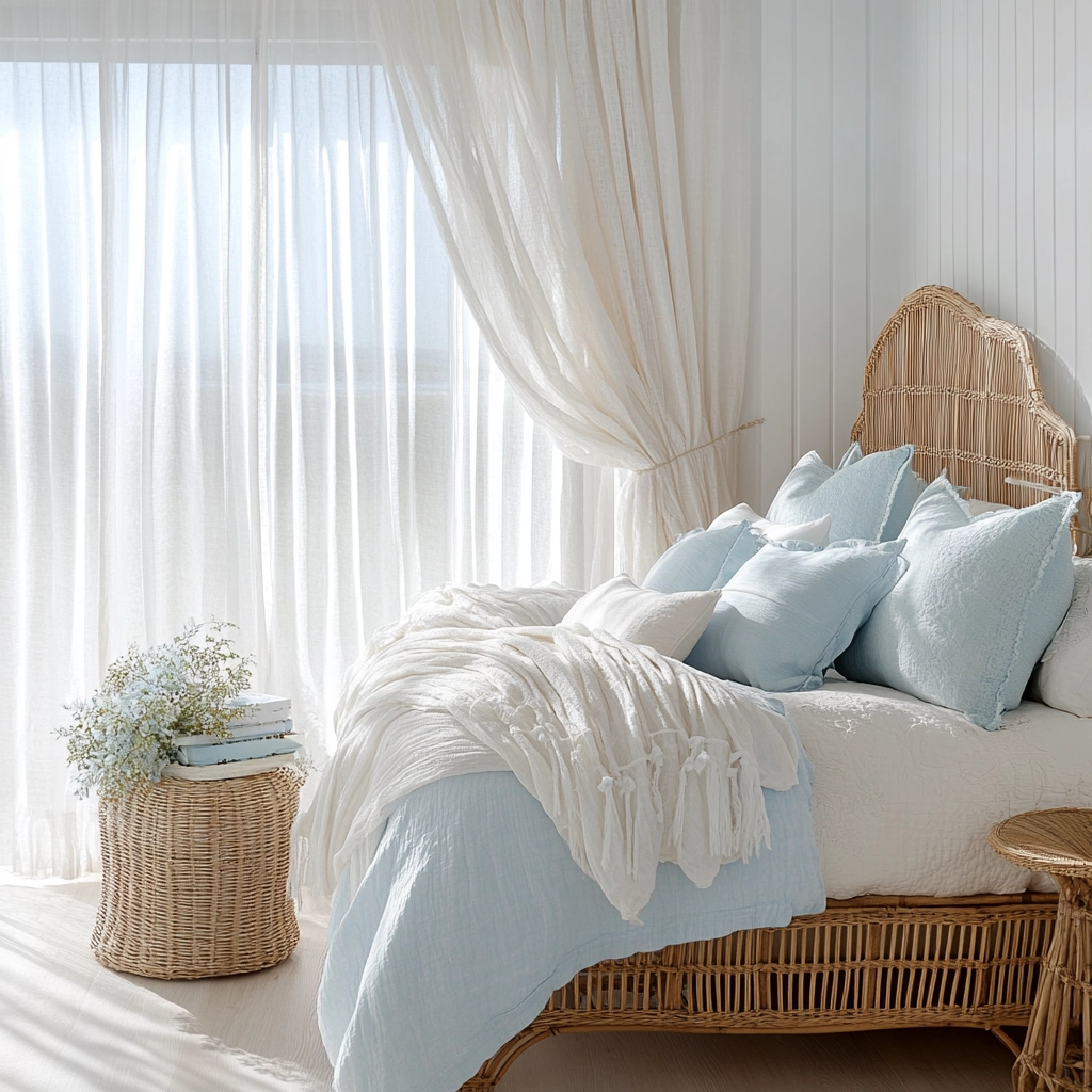 cozy farmhouse bedroom ideas romantic 22