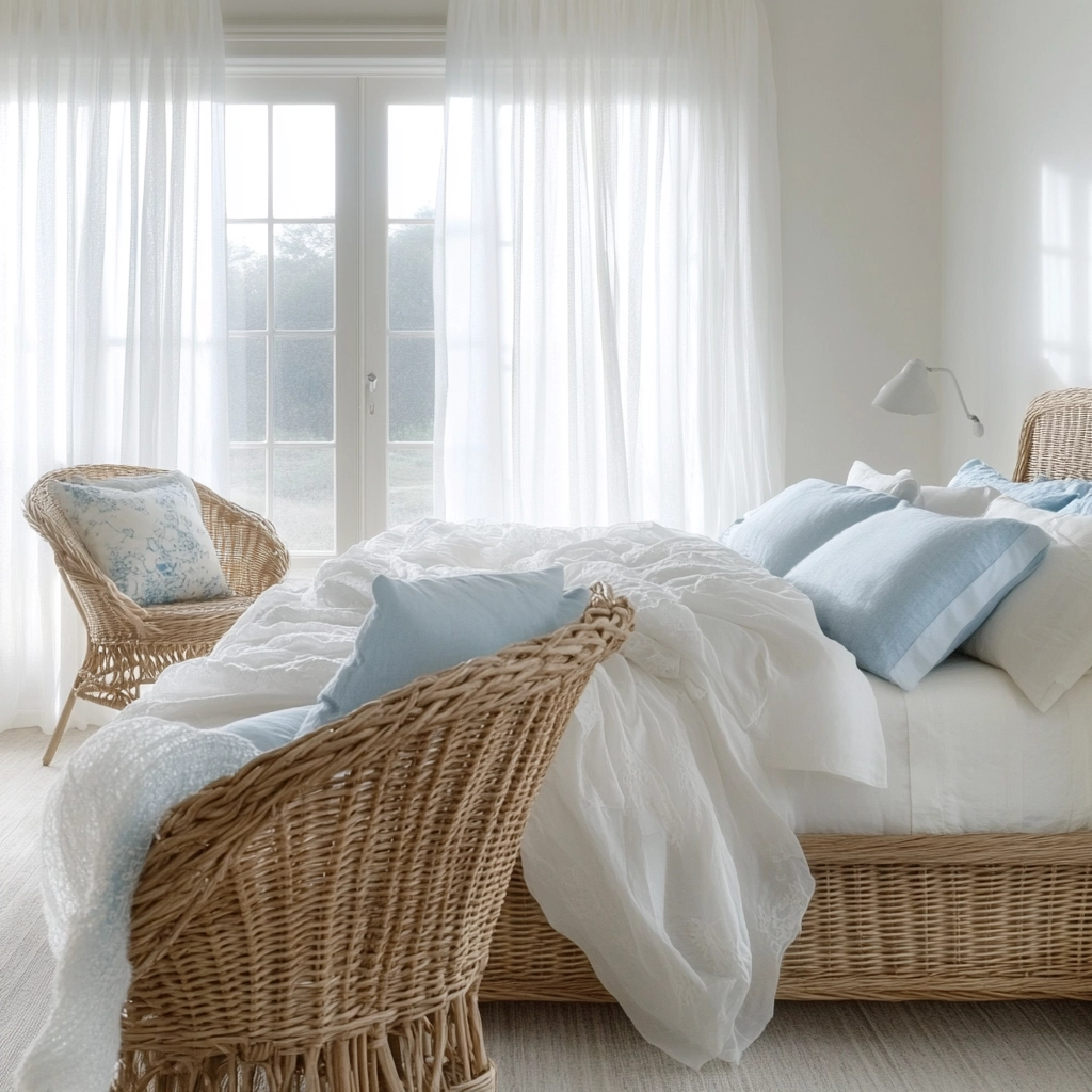cozy farmhouse bedroom ideas romantic 24