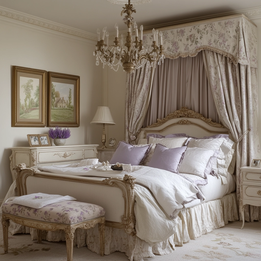 cozy farmhouse bedroom ideas romantic 37