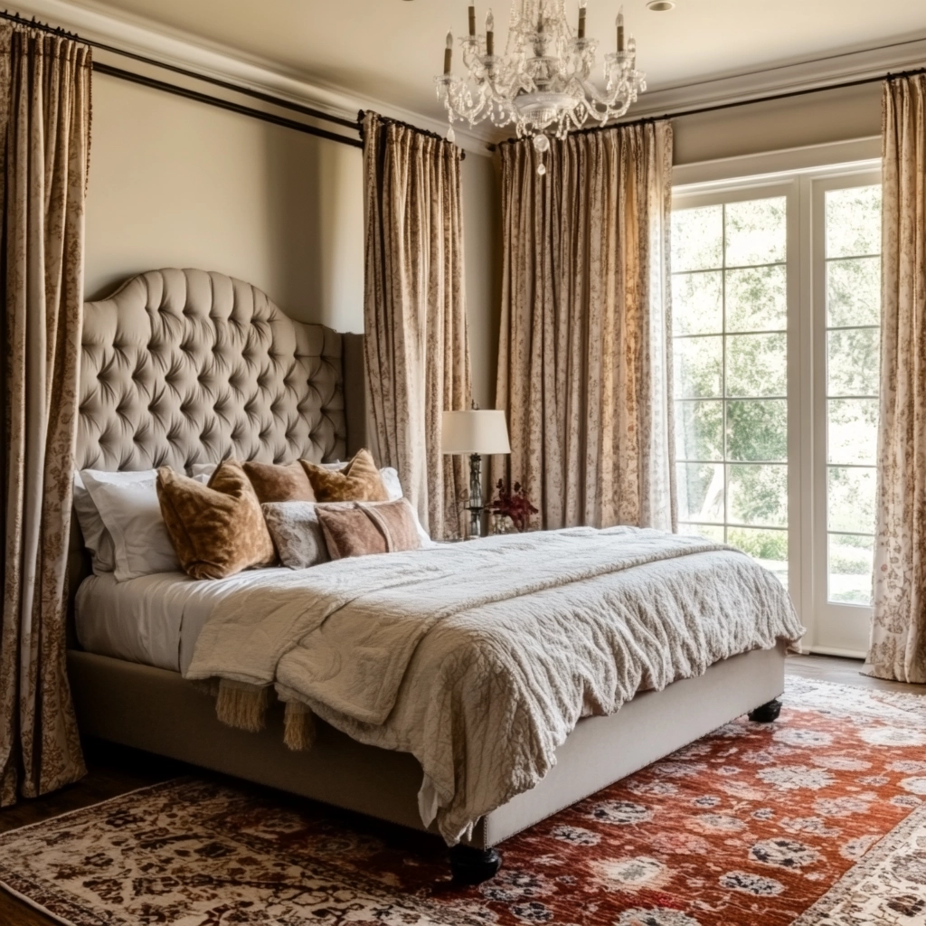 cozy farmhouse bedroom ideas romantic 41