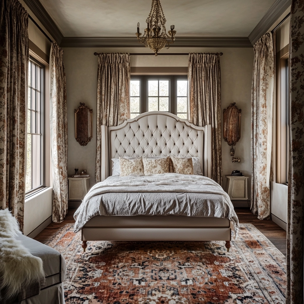 cozy farmhouse bedroom ideas romantic 44
