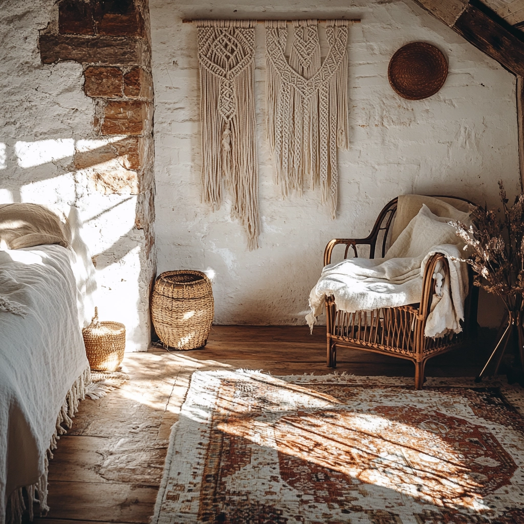 cozy farmhouse bedroom ideas romantic 9