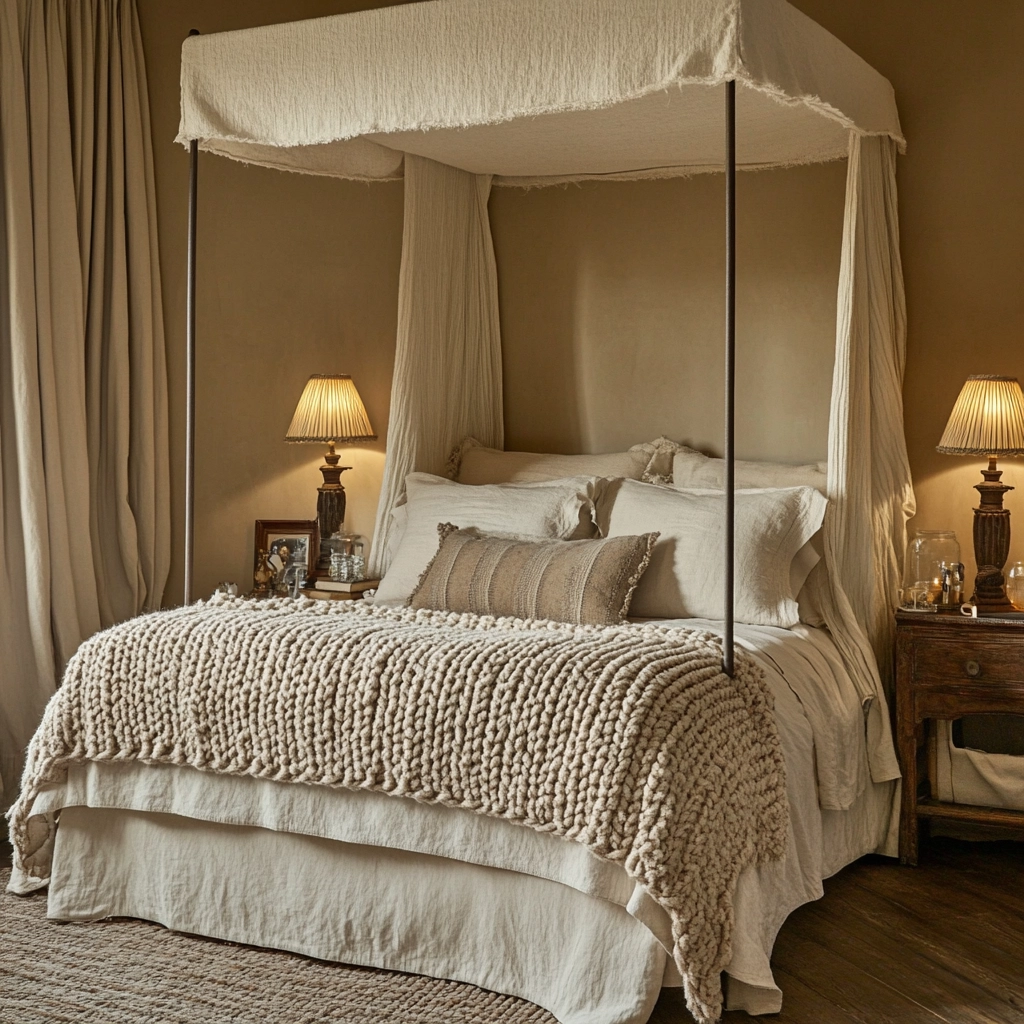 cozy farmhouse bedroom ideas rustic 11