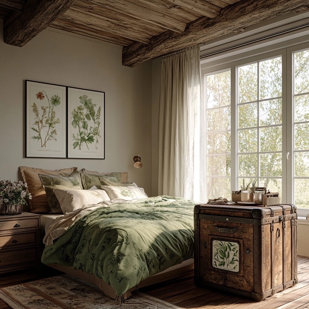 cozy farmhouse bedroom ideas rustic 13