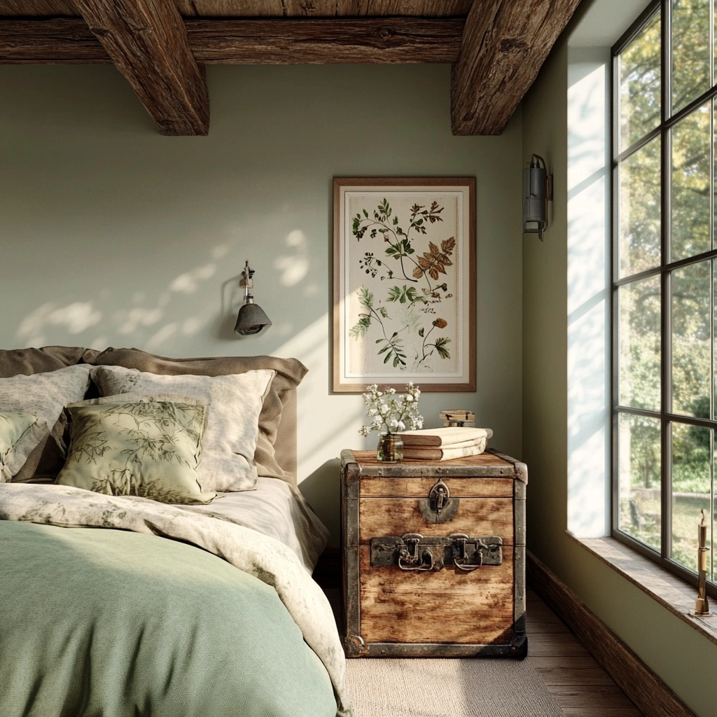 cozy farmhouse bedroom ideas rustic 14