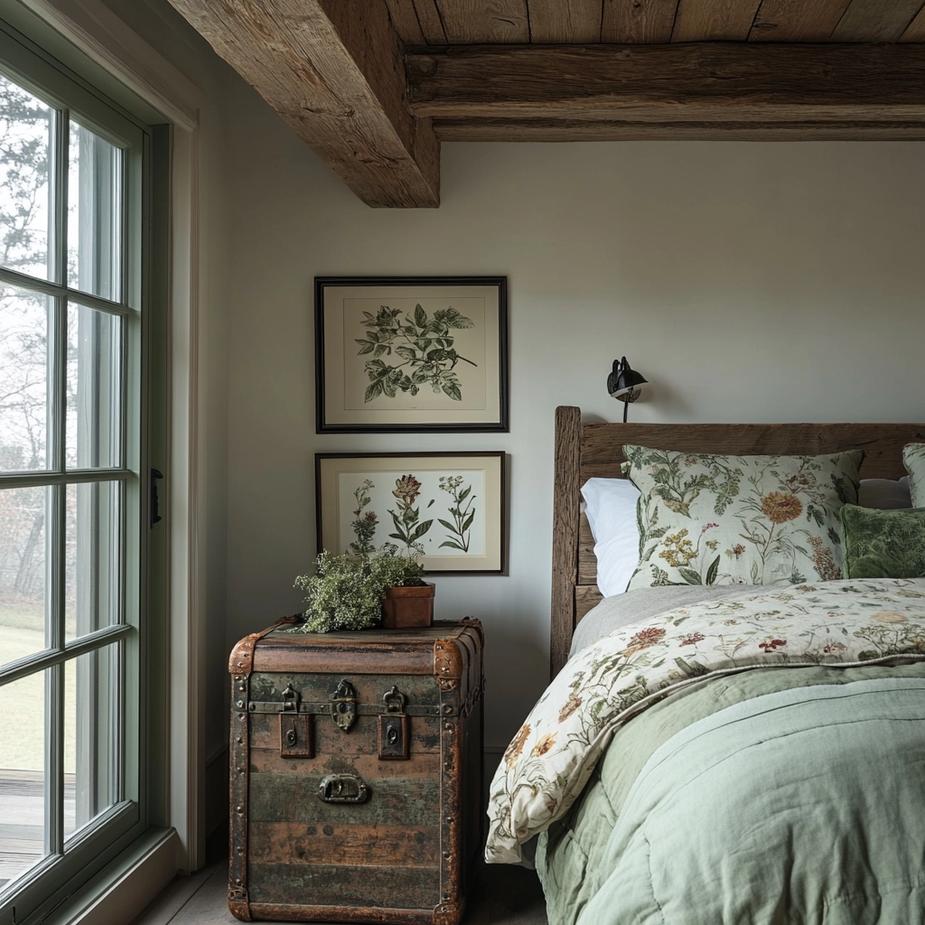 cozy farmhouse bedroom ideas rustic 16