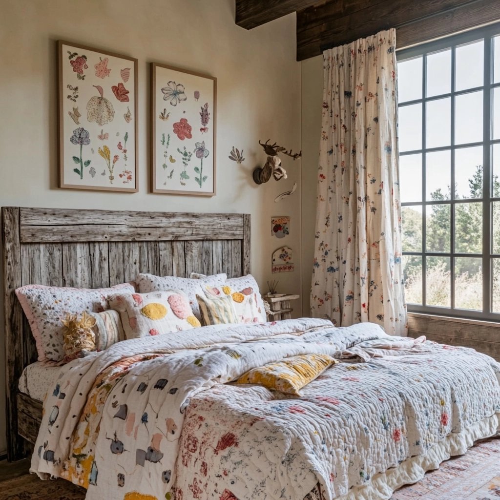cozy farmhouse bedroom ideas rustic 18