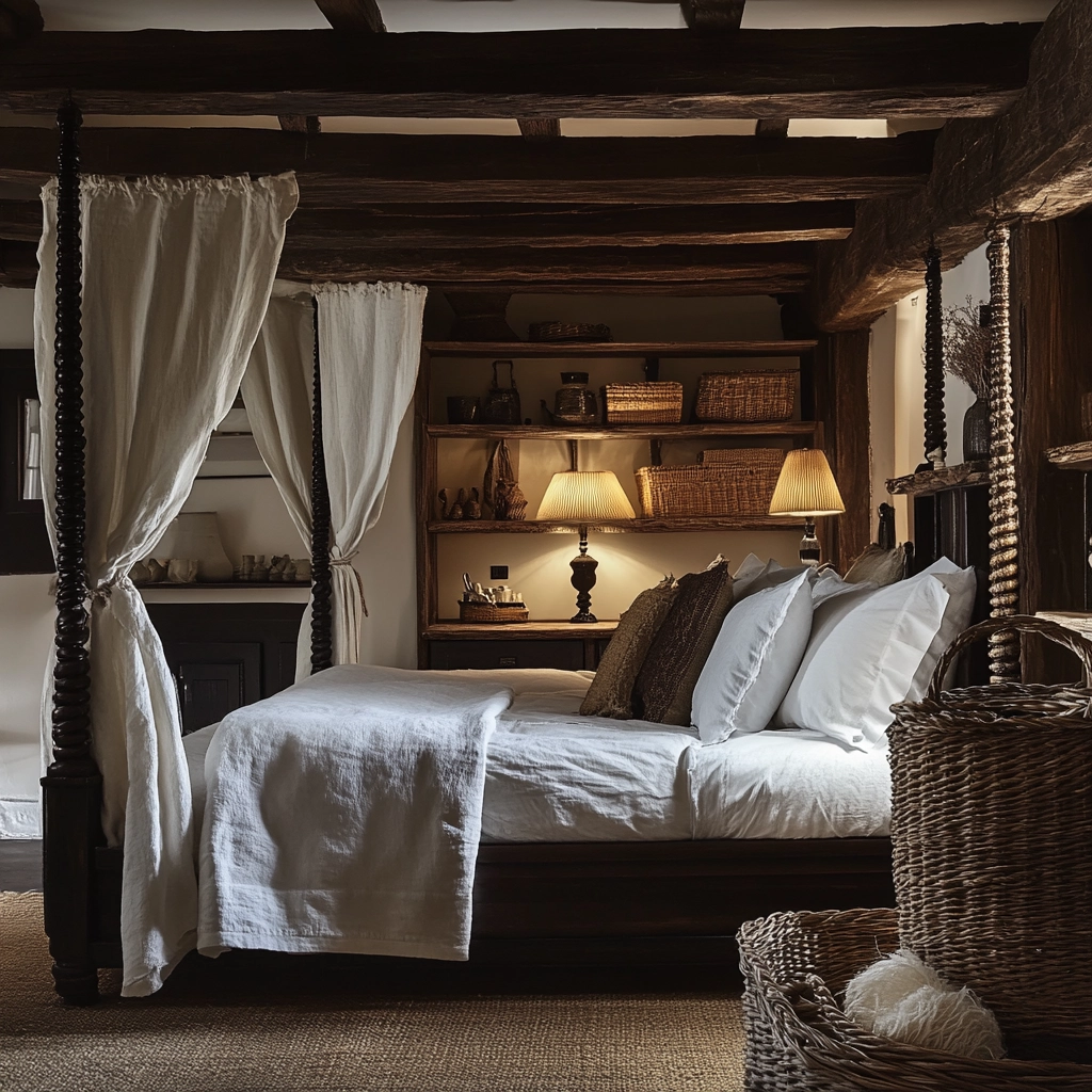 cozy farmhouse bedroom ideas rustic 35