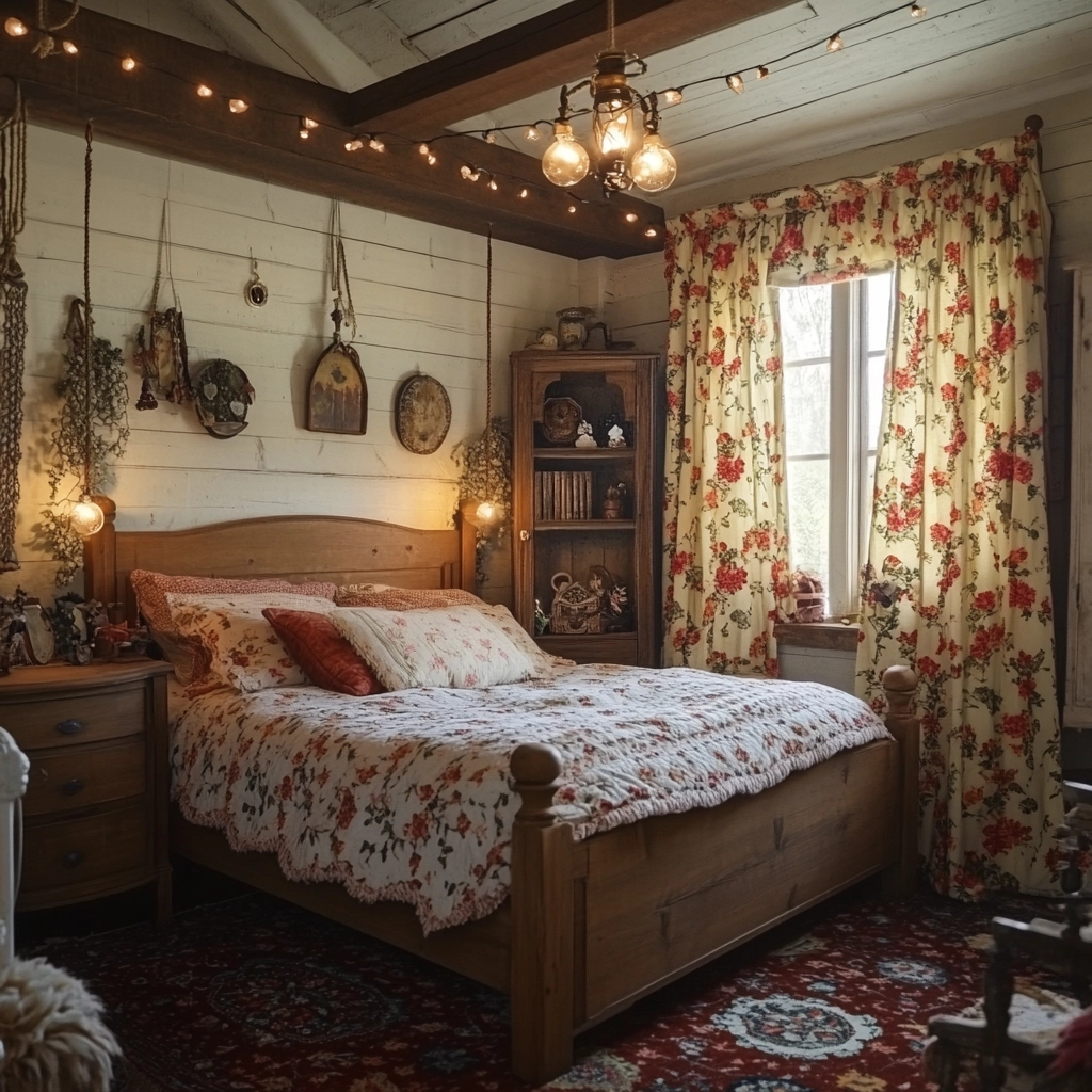 cozy farmhouse bedroom ideas rustic 49