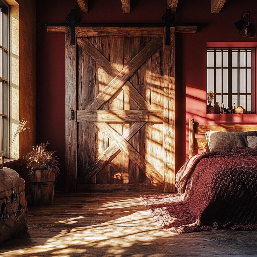 cozy farmhouse bedroom ideas rustic 6