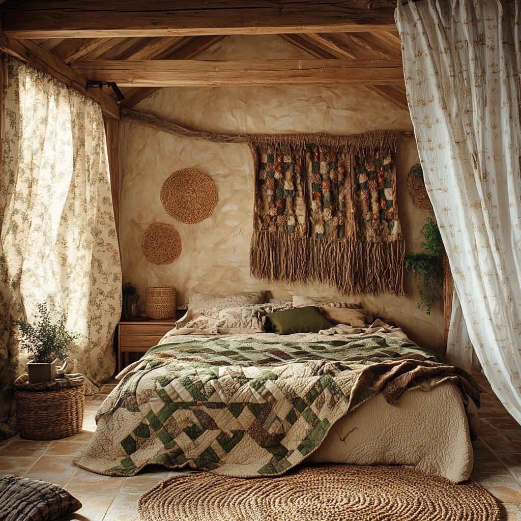 cozy farmhouse bedroom ideas rustic 73