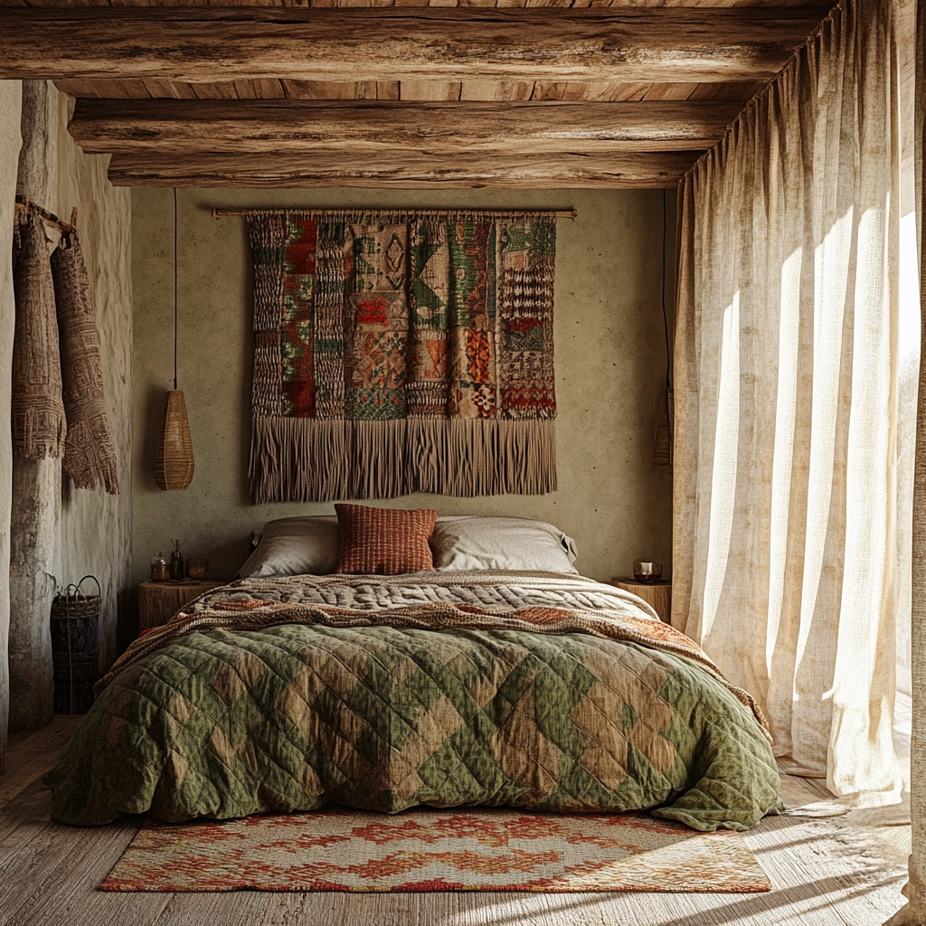 cozy farmhouse bedroom ideas rustic 74