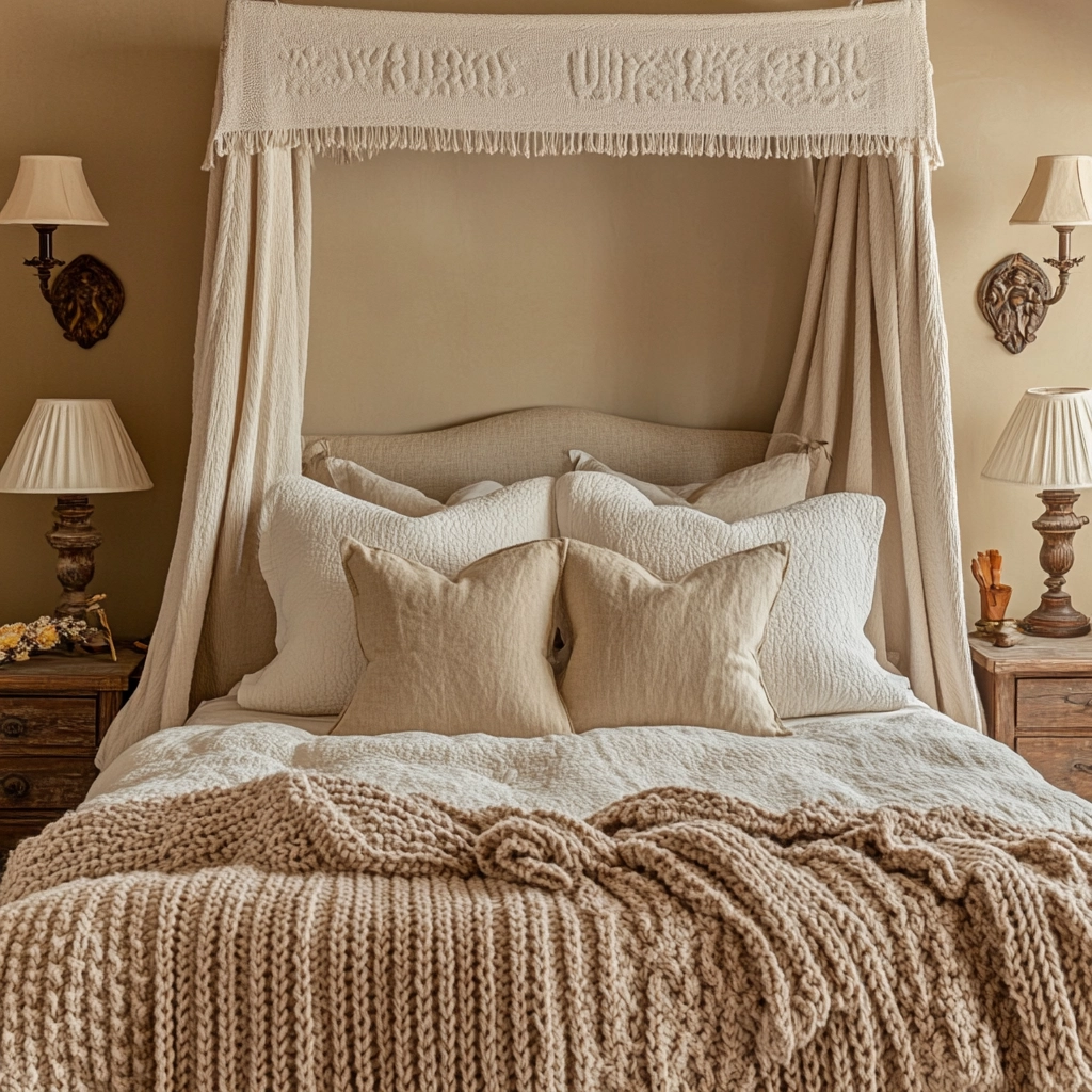 cozy farmhouse bedroom ideas rustic 9
