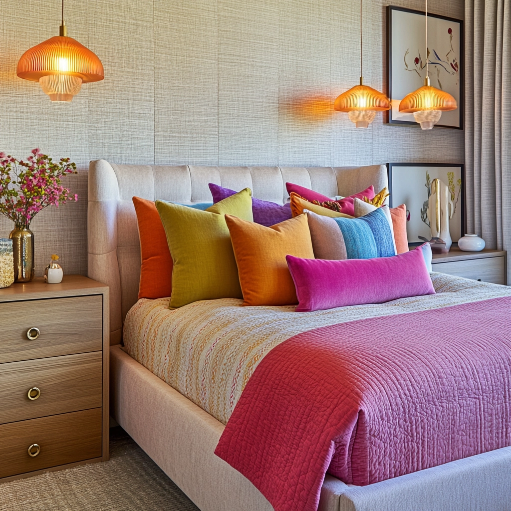 cozy modern farmhouse bedroom 10
