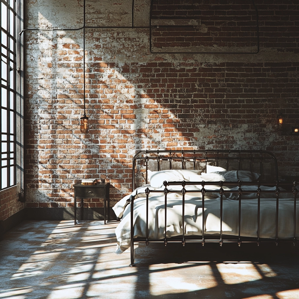 cozy modern farmhouse bedroom 14