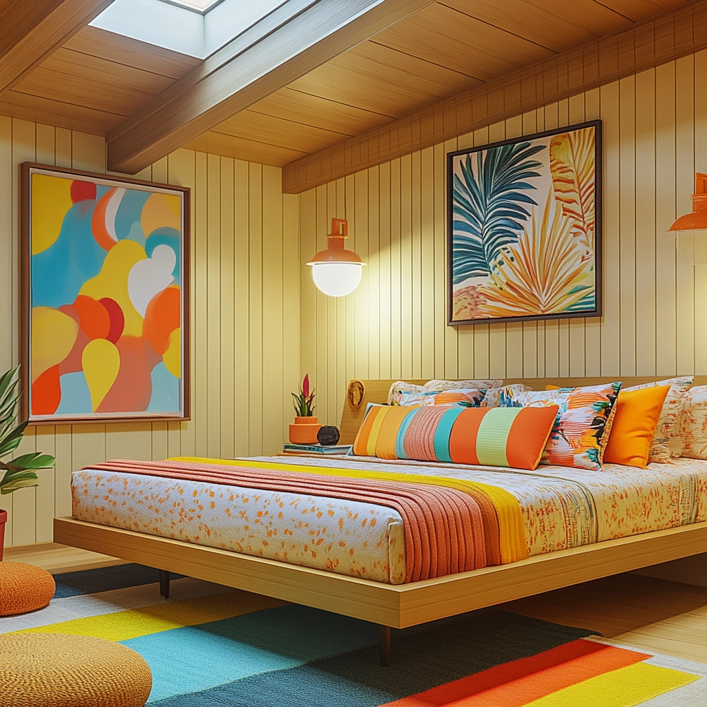 cozy modern farmhouse bedroom 25