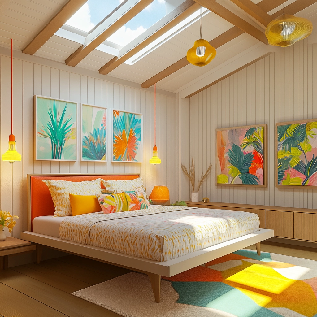 cozy modern farmhouse bedroom 26