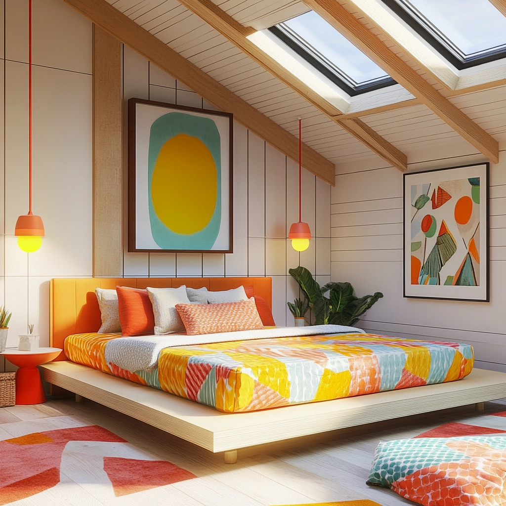 cozy modern farmhouse bedroom 27