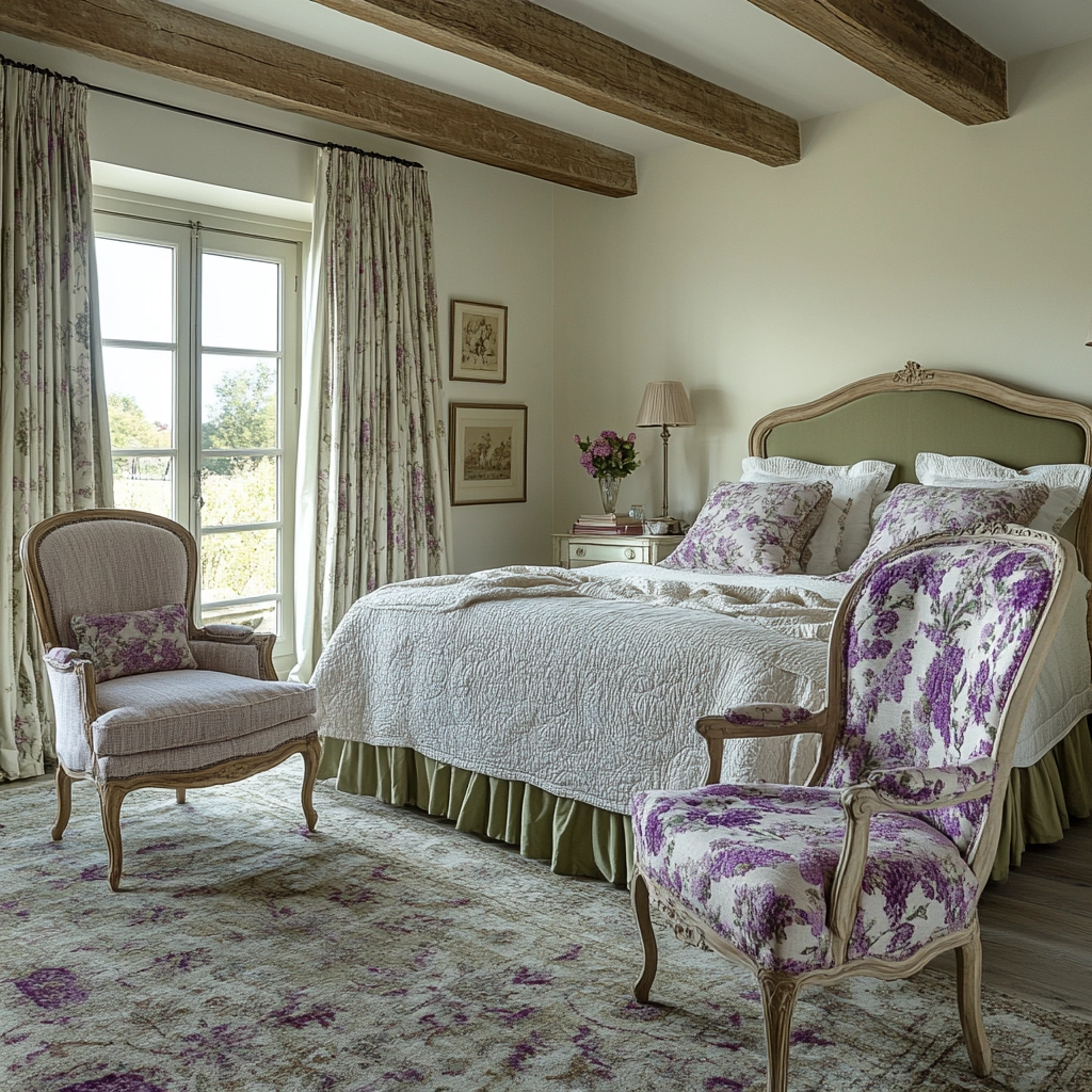 cozy modern farmhouse bedroom 32