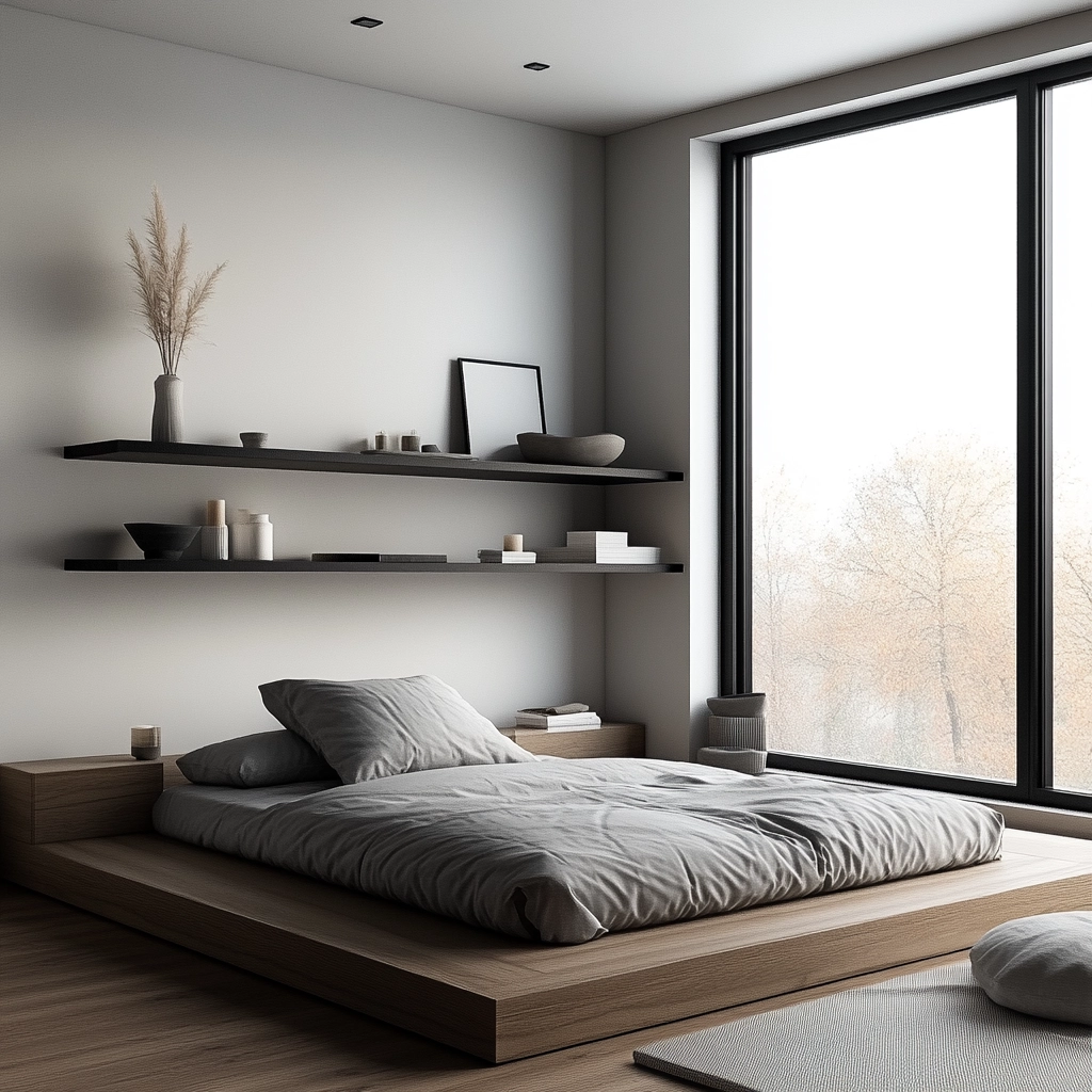 cozy modern farmhouse bedroom 35