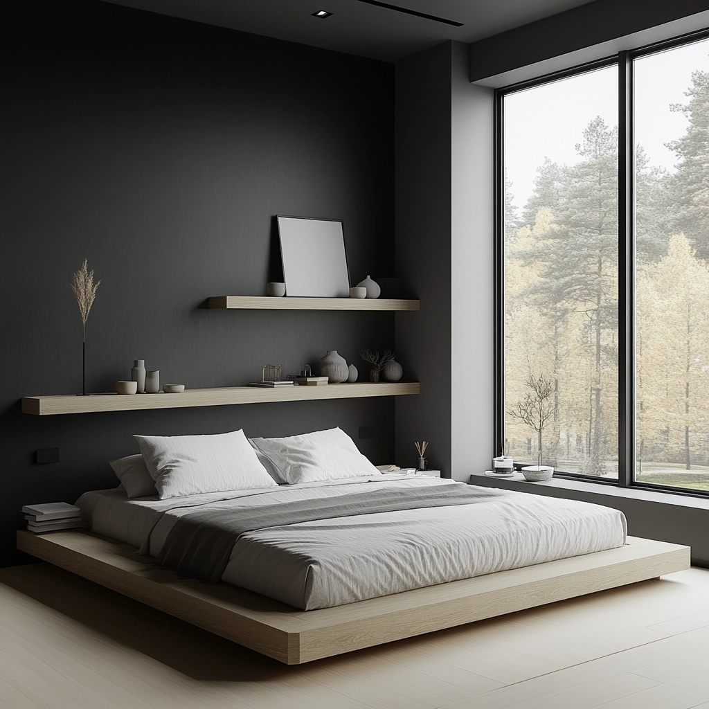 cozy modern farmhouse bedroom 36