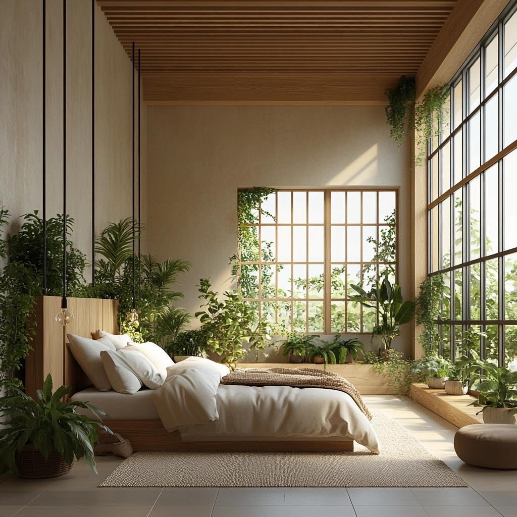 cozy modern farmhouse bedroom 57
