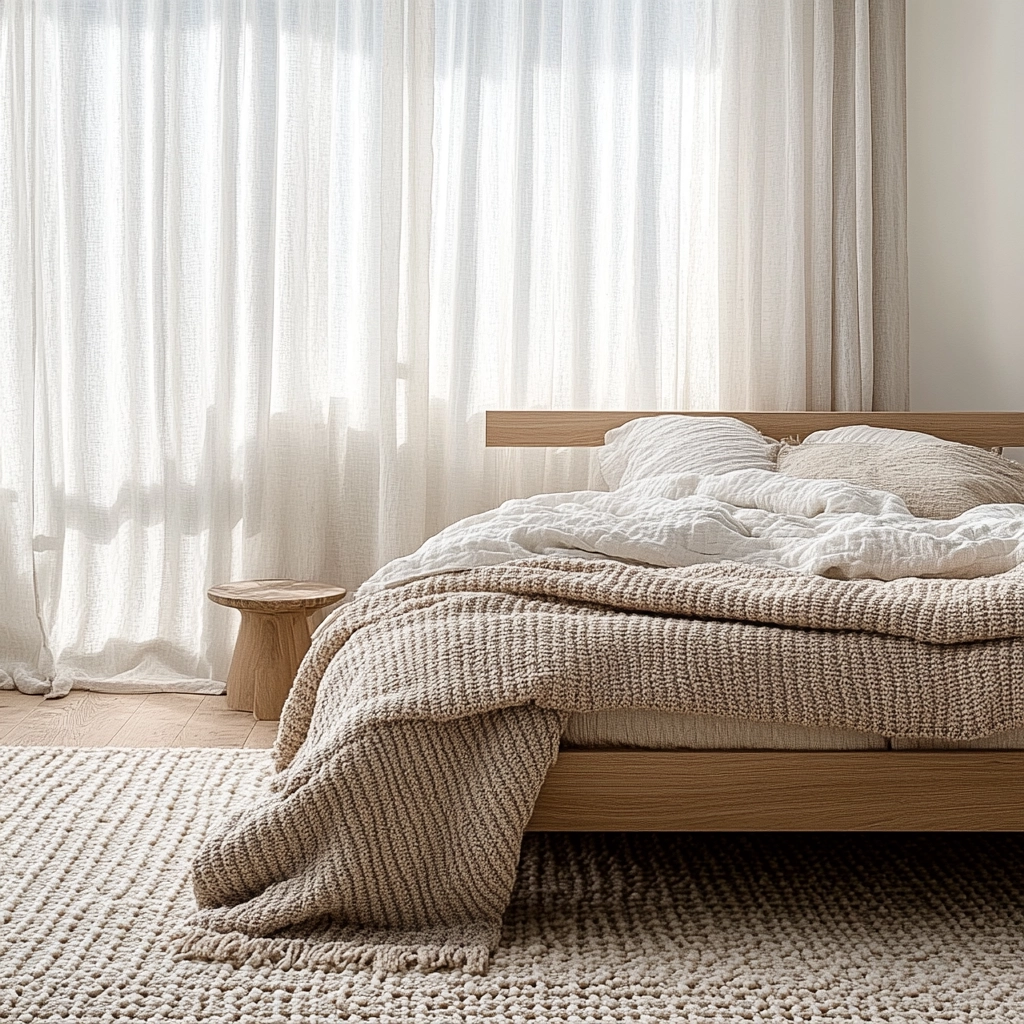 cozy modern farmhouse bedroom 6
