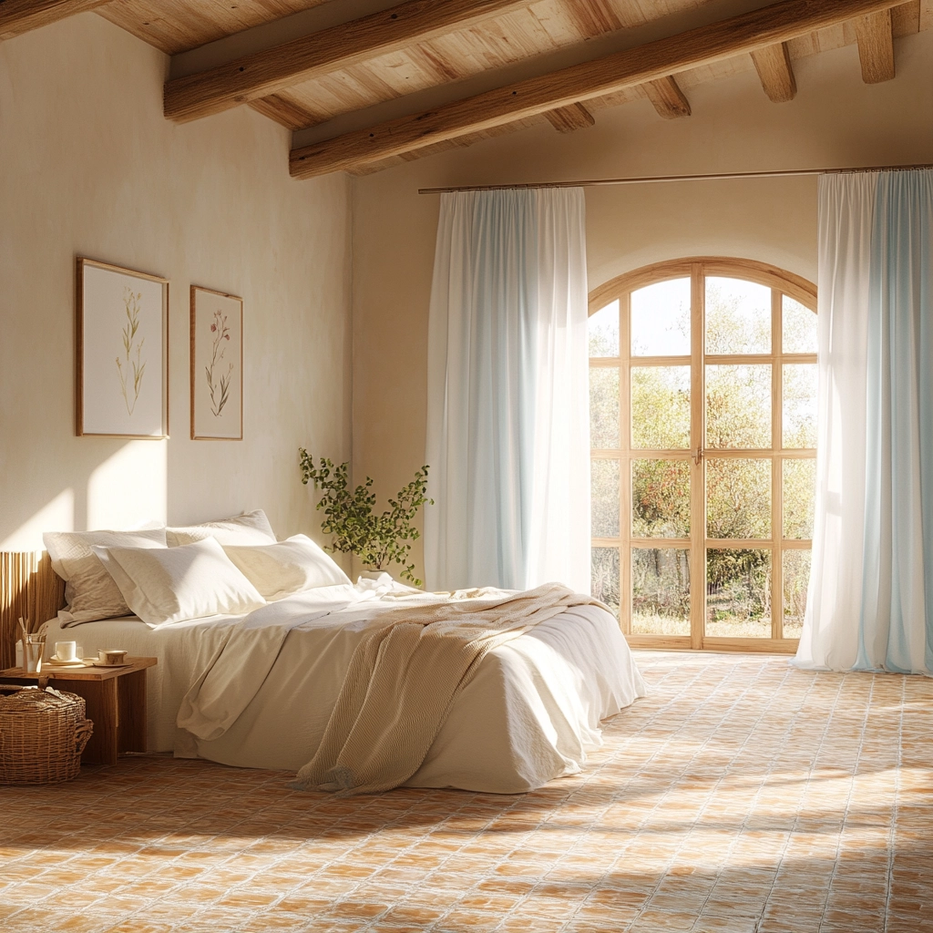 cozy modern farmhouse bedroom 61